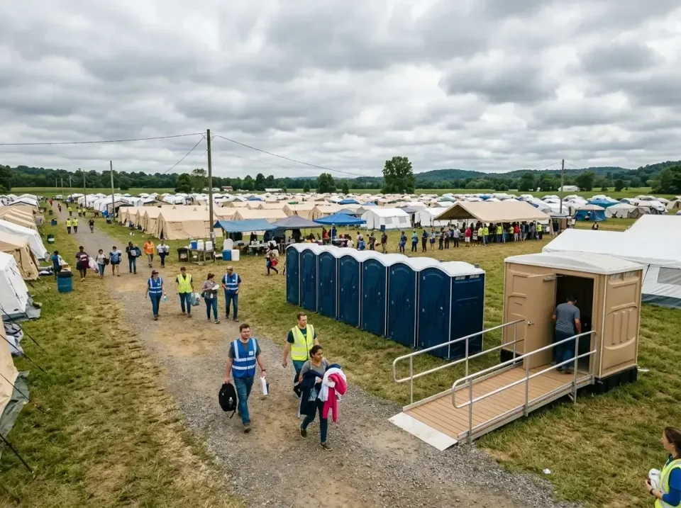 disaster-relief-camp-restrooms-010 — frequently asked questions, Dumpster & Portable Bathrooms Rental in Carlisle, AR